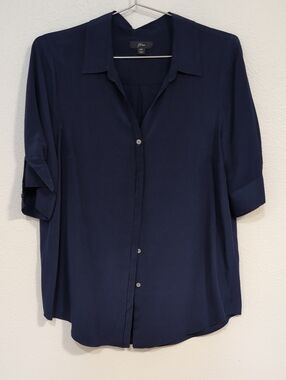 J crew Silk Blouse Like New